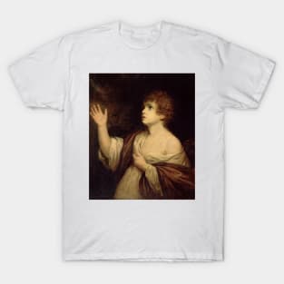 The Calling of Samuel by Joshua Reynolds T-Shirt